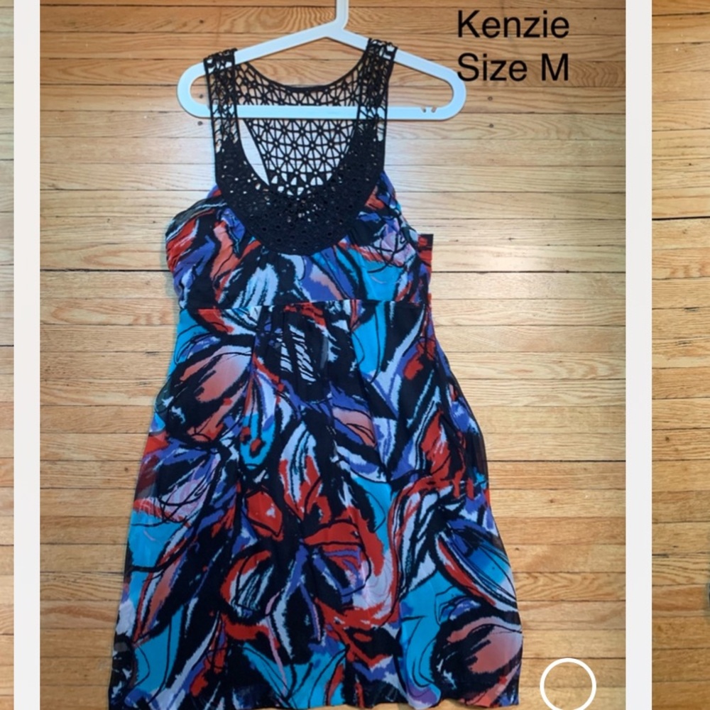 Kenzie knit back lined dress